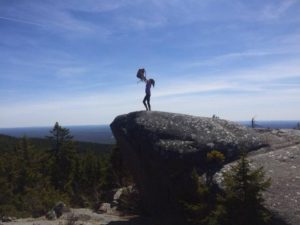 Lauren on Monadnock 4-16